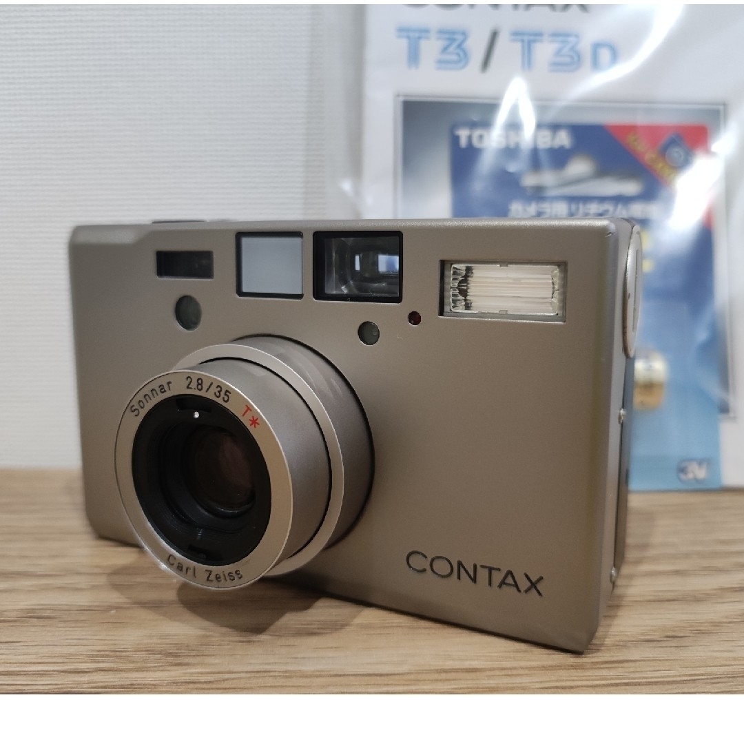 美品 CONTAX T3 コンタックス Sonnar 35mm F2.8 T*