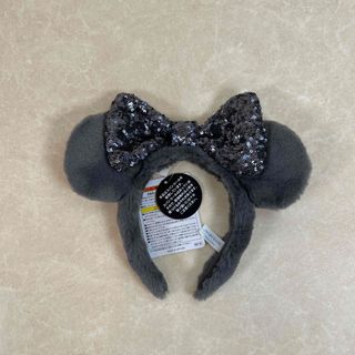 ブランド 新品 【正規品】ディズニー グレー ベロア カチューシャ