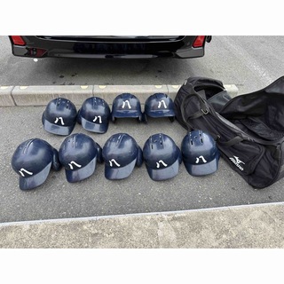 ZETT - 軟式野球用ヘルメット9個セット ケース付きの通販 by y's shop