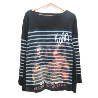 HURRAY HURRAY REMAKE BORDER L/S TEE (Tシャツ/カットソー(七分/長袖))