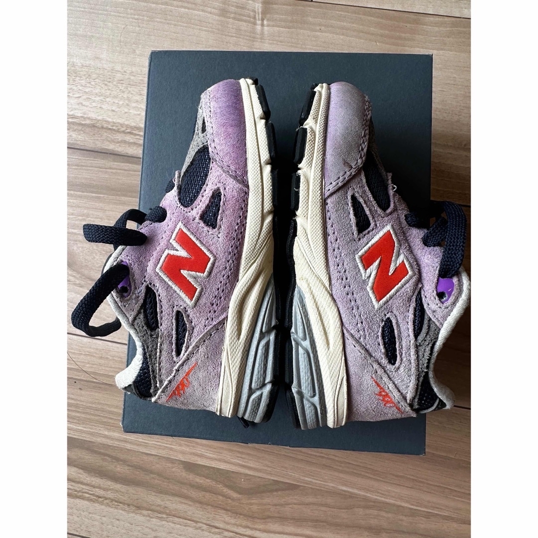 New Balance(ニューバランス)のnew balance 990 v3 toddler キッズ/ベビー/マタニティのキッズ靴/シューズ(15cm~)(スニーカー)の商品写真