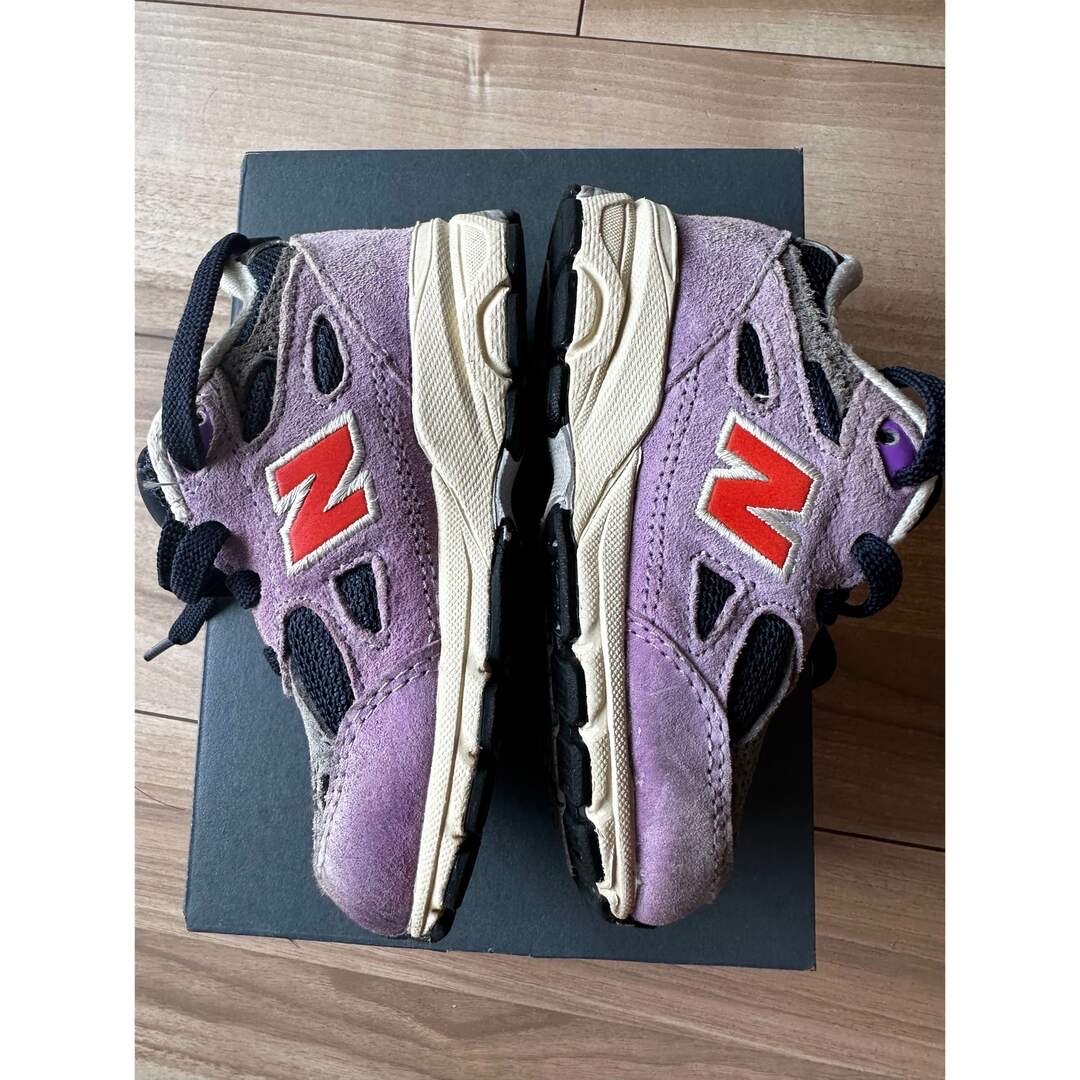 New Balance(ニューバランス)のnew balance 990 v3 toddler キッズ/ベビー/マタニティのキッズ靴/シューズ(15cm~)(スニーカー)の商品写真