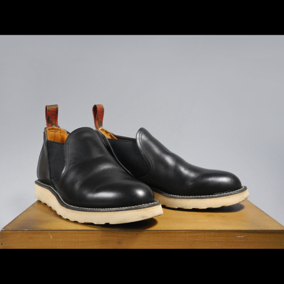 REDWING - 8142ロメオサイドゴアブーツブラック黒オックスフォード8145 8149の通販 by GREEN's shop｜レッド