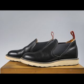 レッドウィング(REDWING)の8142ロメオサイドゴアブーツブラック黒オックスフォード8145 8149(ブーツ)