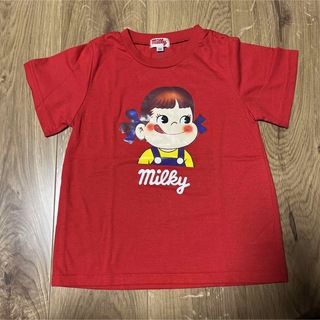 milky ペコちゃん　半袖Tシャツ 120(Tシャツ/カットソー)
