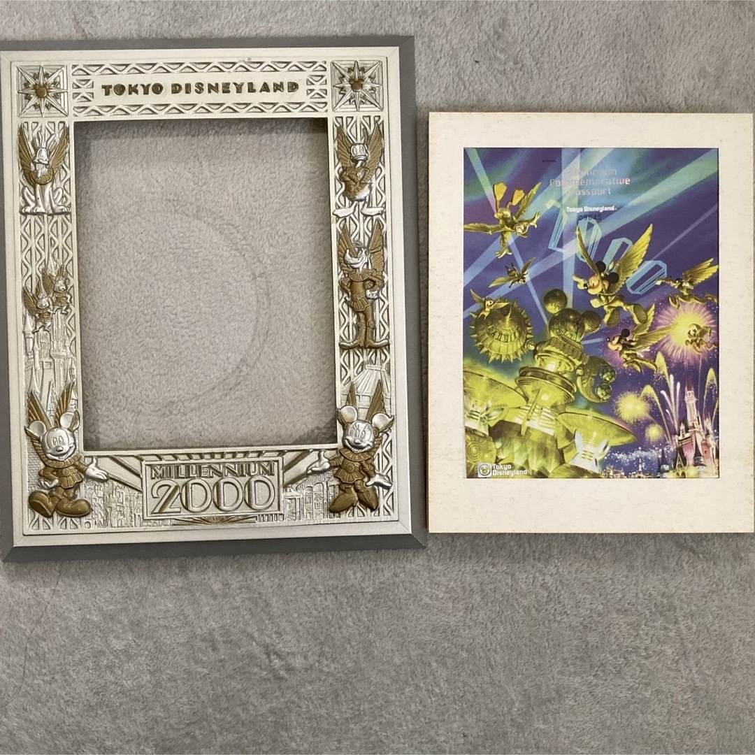 Disney - ディズニー ミレニアムパスポート 木製額縁の通販 by Disney - ディズニー ミレニアムパスポート 木製額縁の通販 by