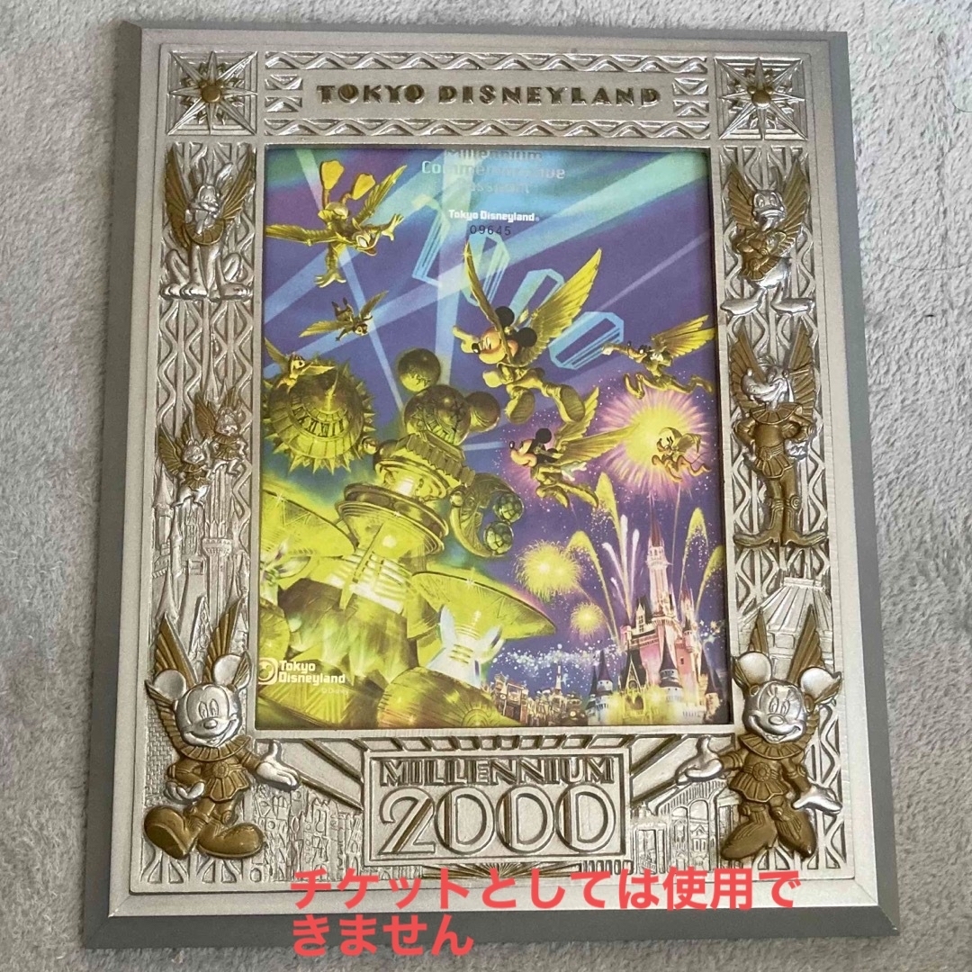Disney - ディズニー ミレニアムパスポート 木製額縁の通販 by Disney - ディズニー ミレニアムパスポート 木製額縁の通販 by