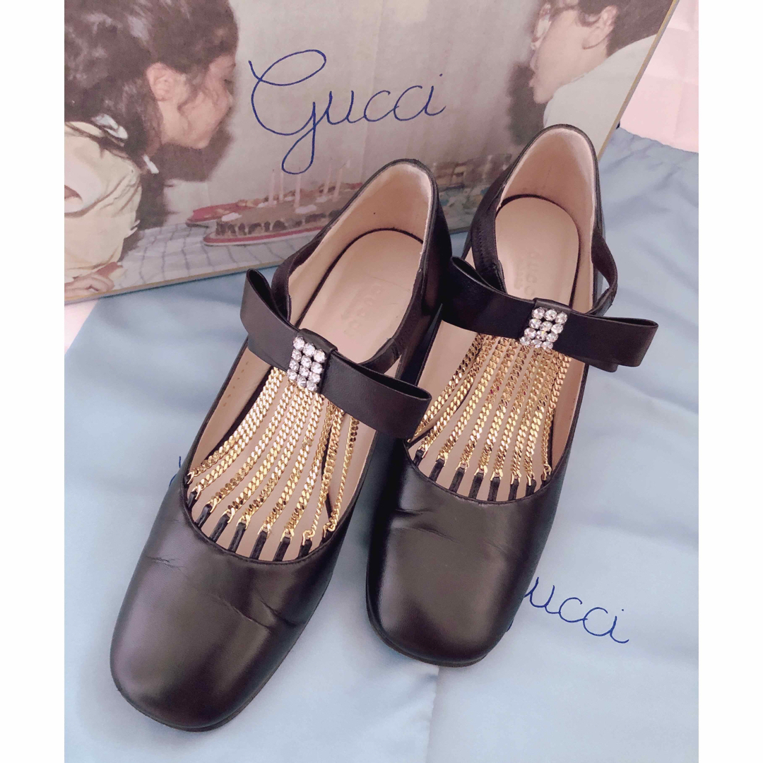 Gucci(グッチ)のGUCCI グッチ gucci  リボン パンプス レディースの靴/シューズ(ハイヒール/パンプス)の商品写真