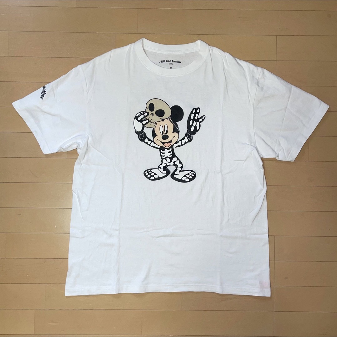 ホワイトBill Wall Leather Beams Disney Tシャツ 白