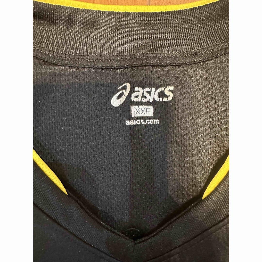 asics(アシックス)のアシックス asics バレーボール　女　レディース　プラシャツ　練習着　半袖 スポーツ/アウトドアのスポーツ/アウトドア その他(バレーボール)の商品写真