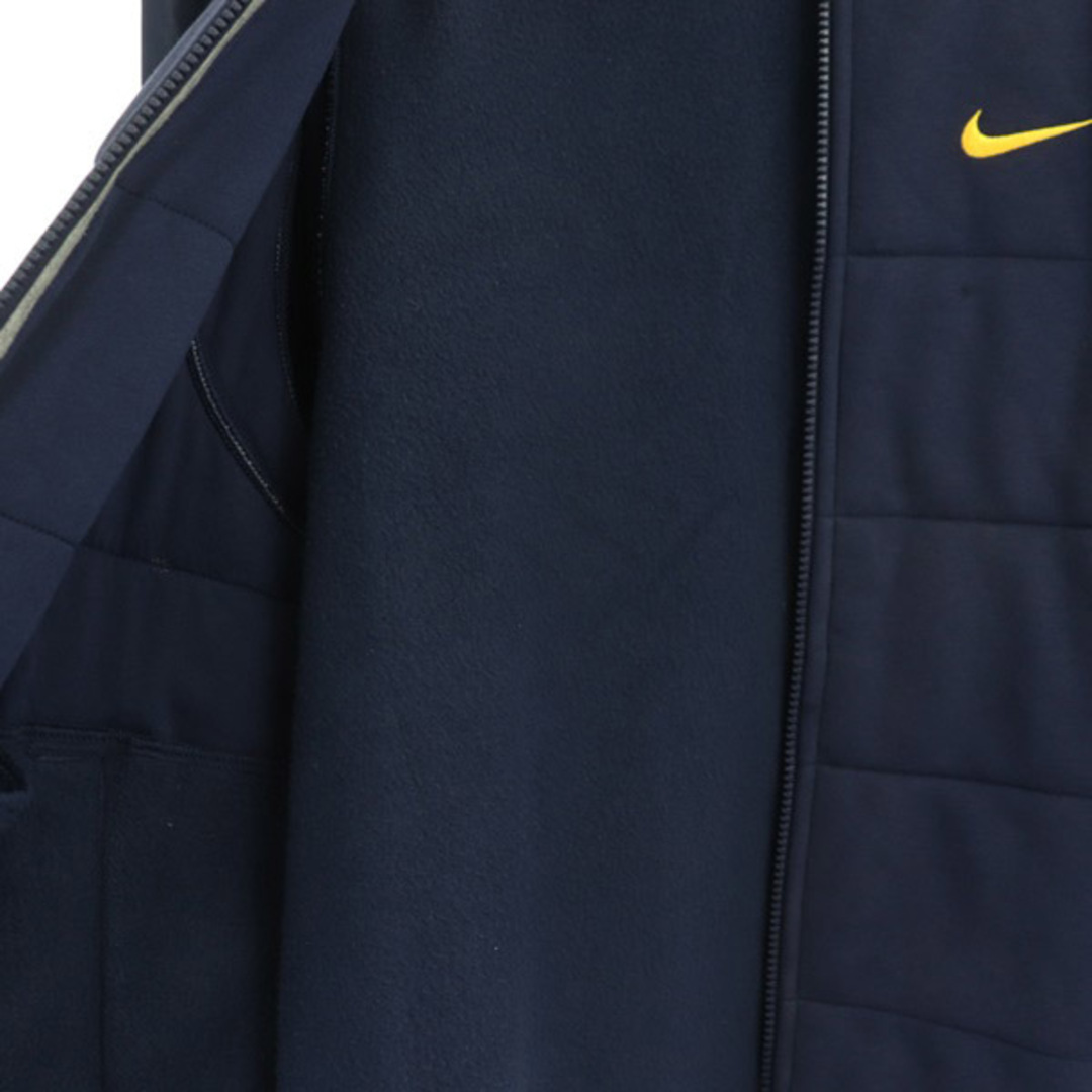 NIKE ナイキ USA HOCKEY ジップアップ ポリエステルジャケット 紺