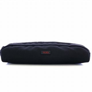 トゥミ(TUMI)のトゥミ TUMI ペンケース マルチケース キャンバス ファスナー ロゴ 黒(ペンケース/筆箱)