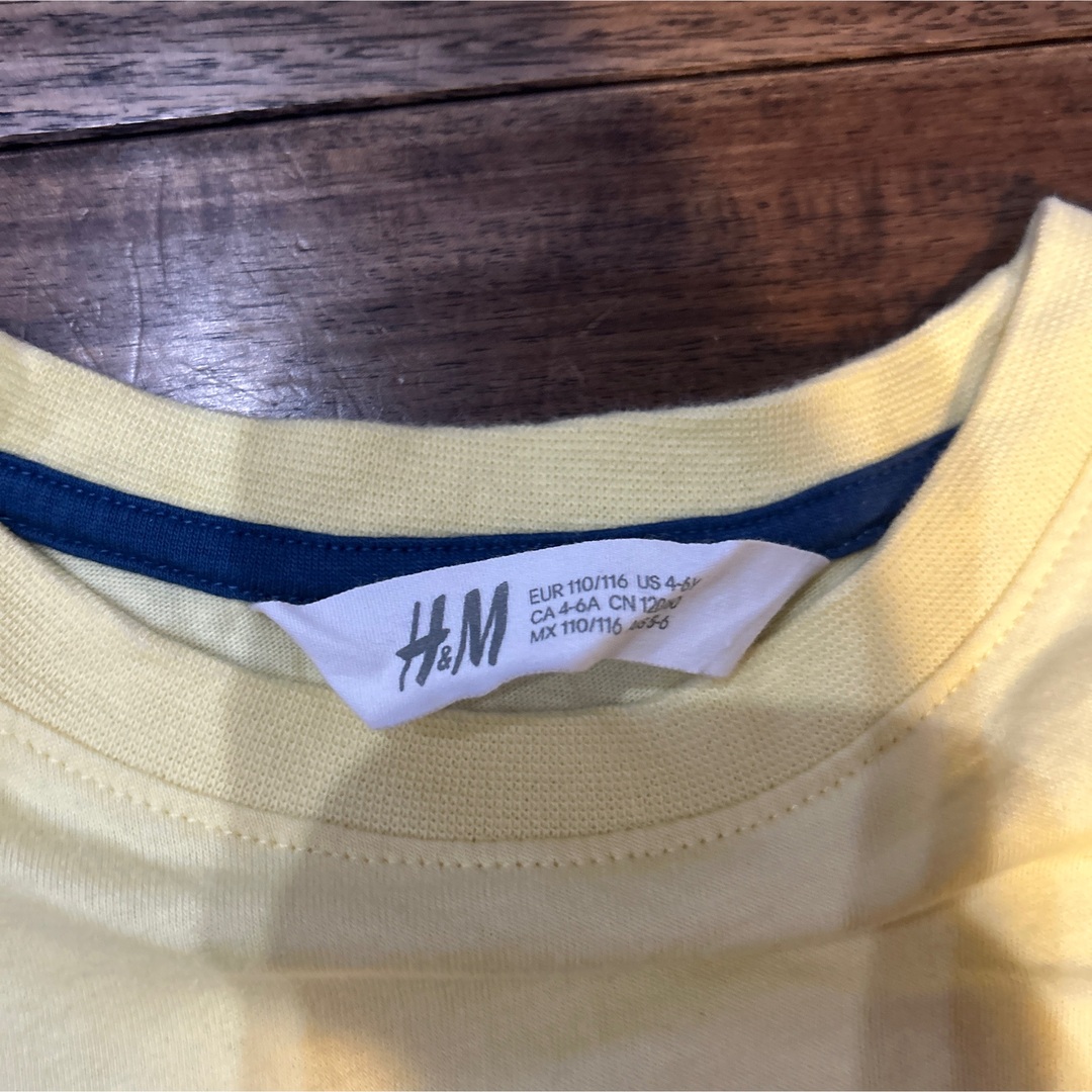 H&M(エイチアンドエム)の美品☆H&M Tシャツ キッズ/ベビー/マタニティのキッズ服男の子用(90cm~)(Tシャツ/カットソー)の商品写真