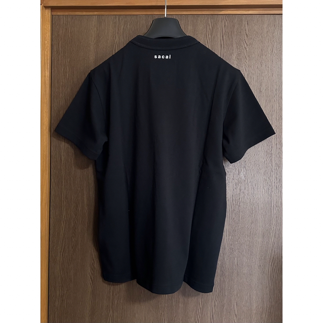 sacai(サカイ)の新品 sacai サカイ メンズ Light My Fire Tシャツ ブラック メンズのトップス(Tシャツ/カットソー(半袖/袖なし))の商品写真