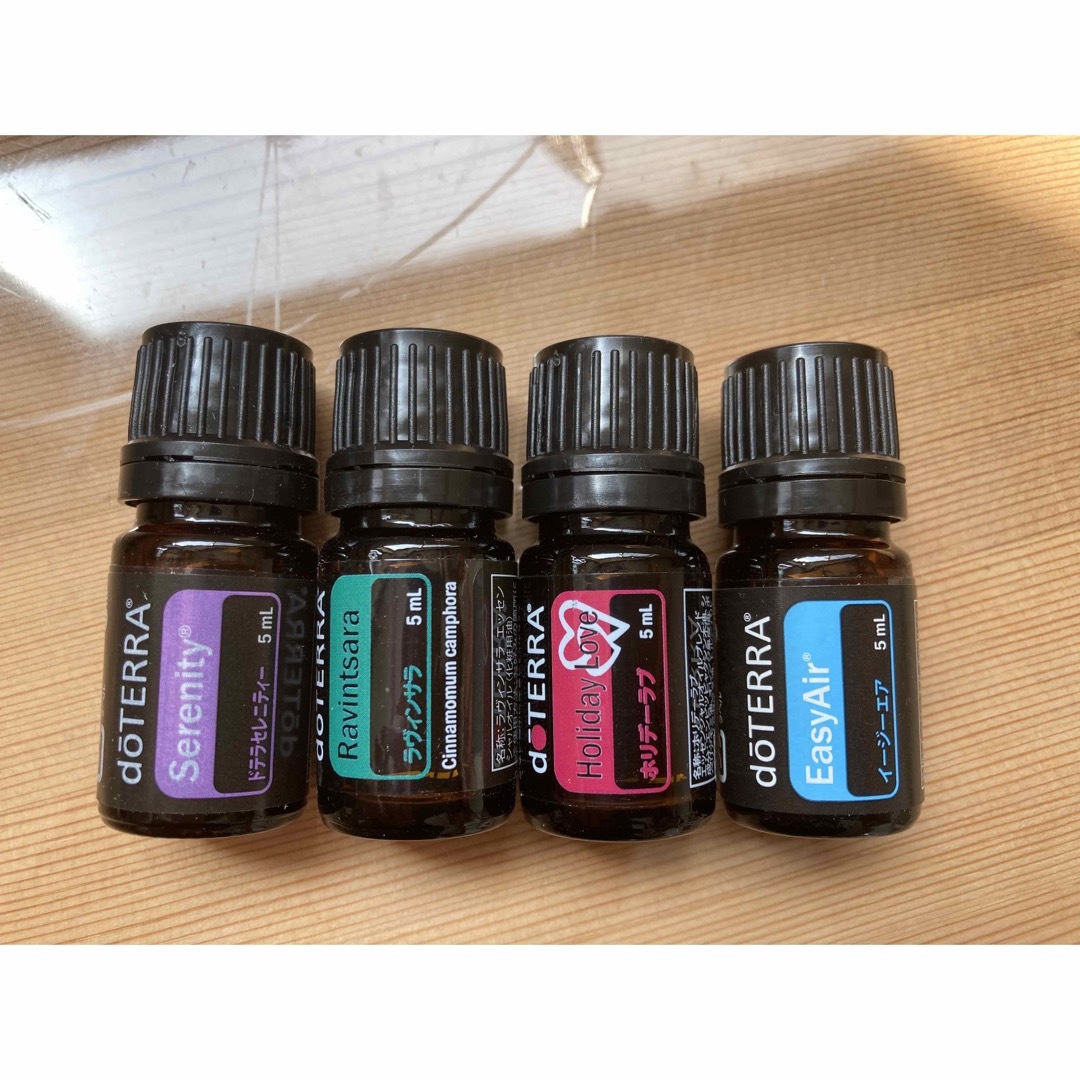 doTERRA エッセンシャルオイル   5ml 4本セット