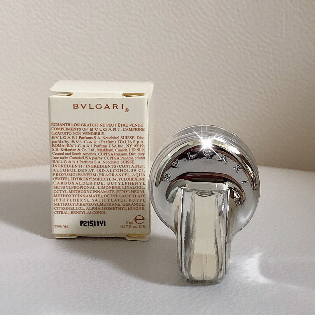 BVLGARI BVLGARI ブルガリ オムニア クリスタリン オードトワレ 5mL ミニ香水の通販 by みーたん 未使用 ブルガリ BVLGARI オムニア クリスタリン オードトワレ 5ml