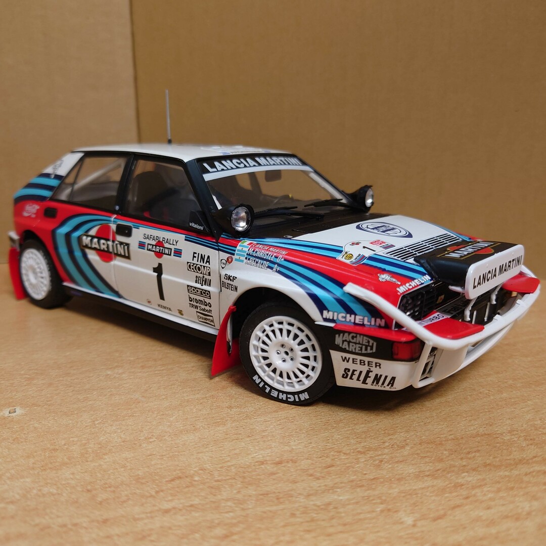 1/18 ランチア デルタ HF インテグラーレ ケニアラリー 1991 #1の通販