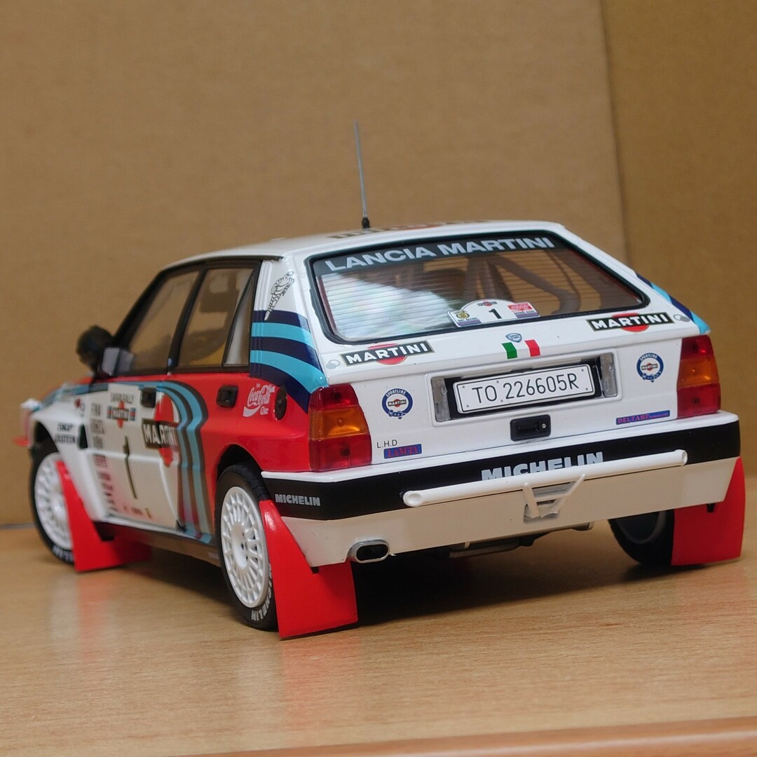 1/18 ランチア デルタ HF インテグラーレ ケニアラリー 1991 #1の通販