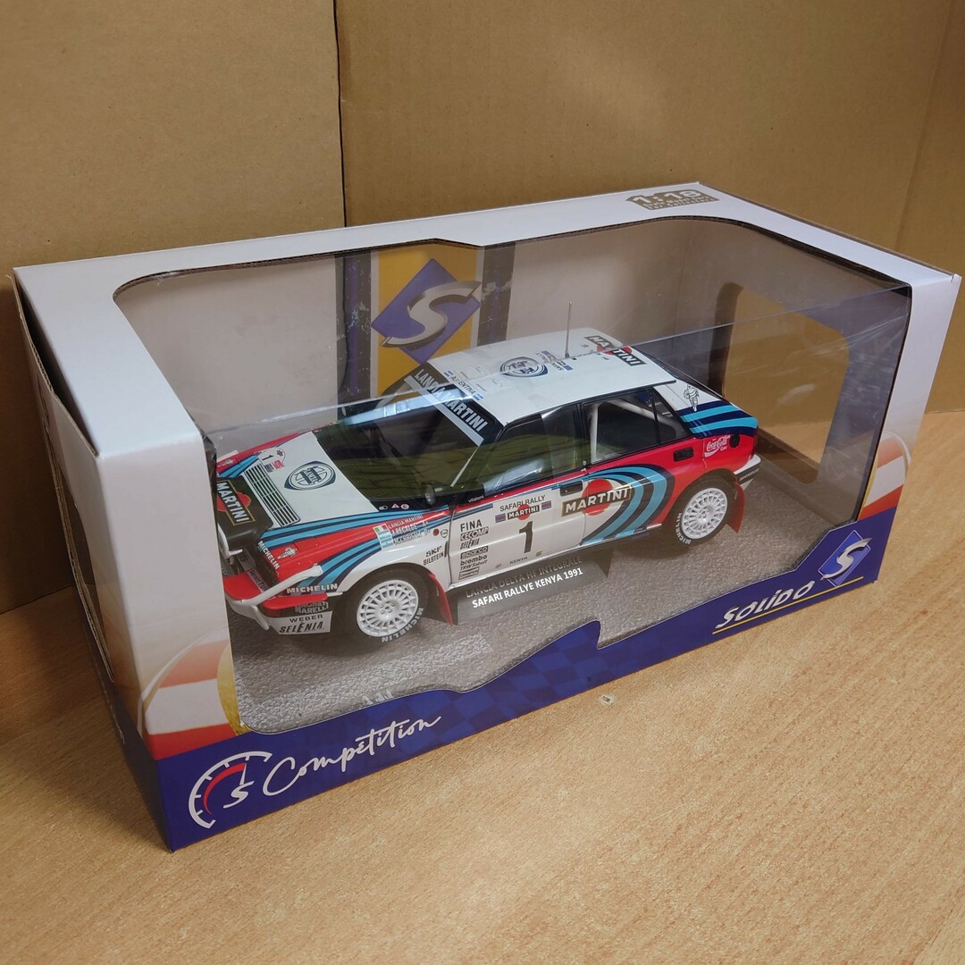 1/18 ランチア デルタ HF インテグラーレ ケニアラリー 1991 #1の通販
