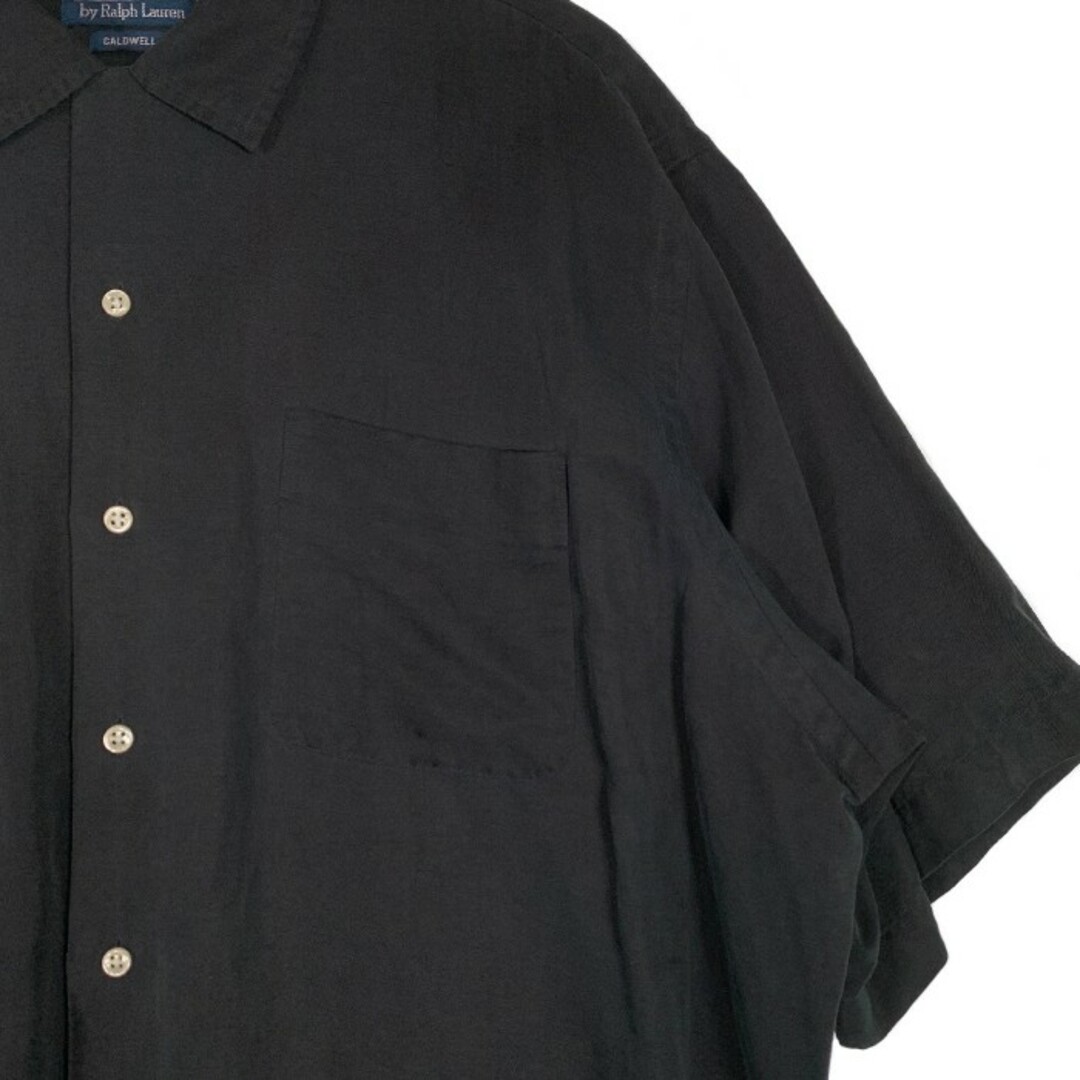 ポロラルフローレン オープンカラーシャツ リネン シルク サイズ XL