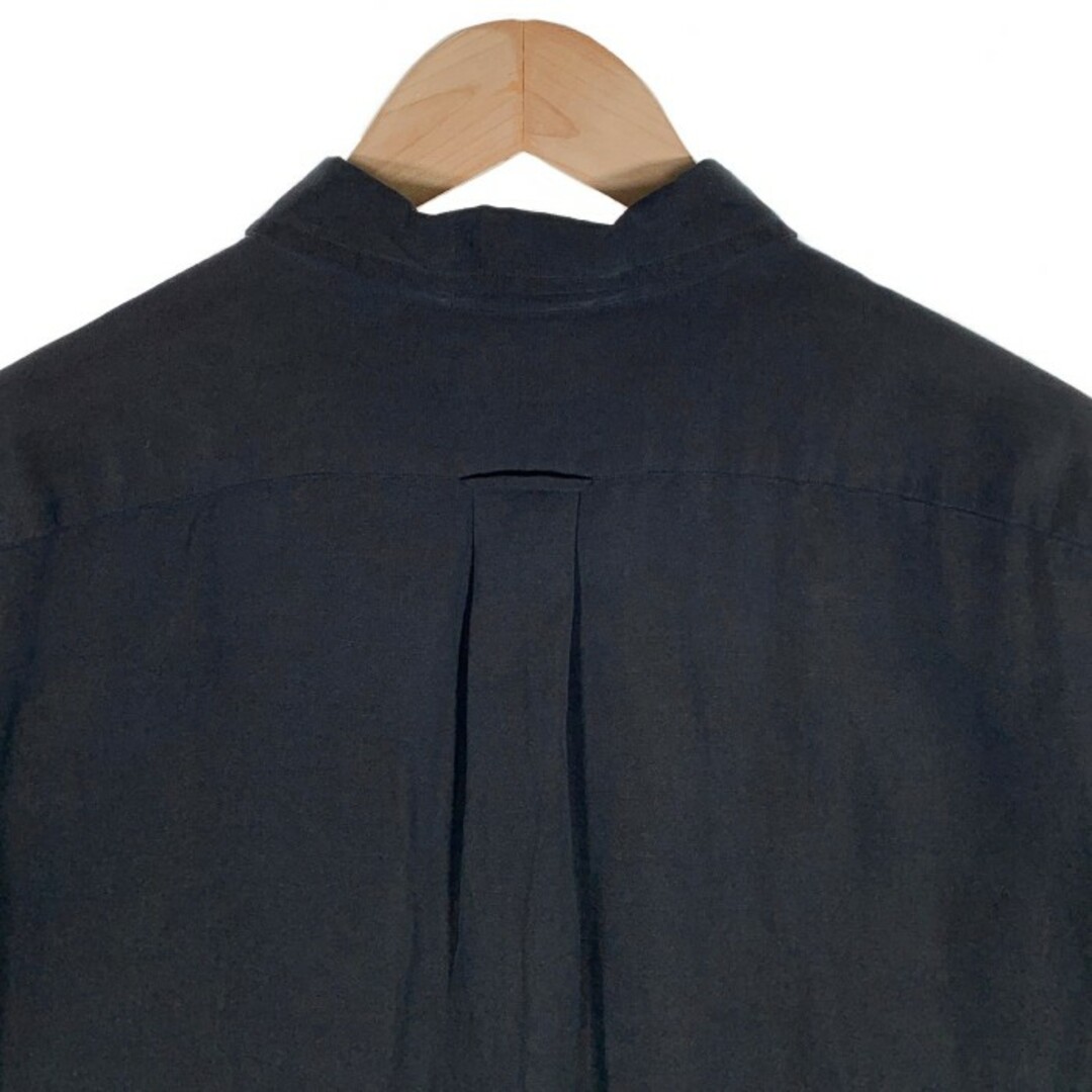 ポロラルフローレン オープンカラーシャツ 裾ポニー シルク リネン サイズ XL 6