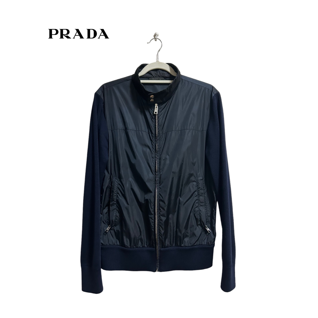 ナイロンジャケットPRADA RE-NYLON KINT SWING TOP 50