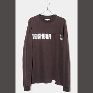 neighborhood 2023SS LOGO TEE ブルーグレイ XL