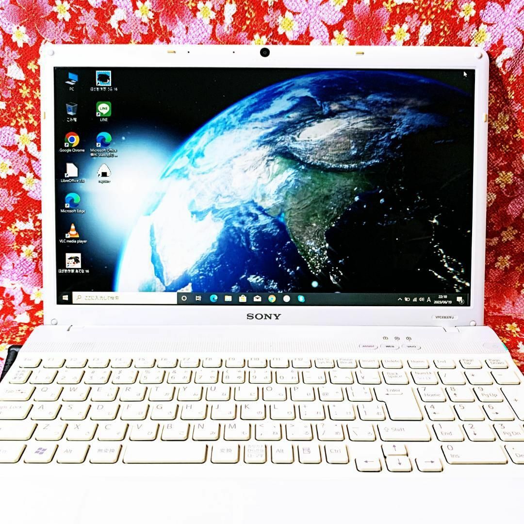 良品）大人気VAIO⭐️カメラ付き⭐️Bluetooth⭐️ノートパソコン 1