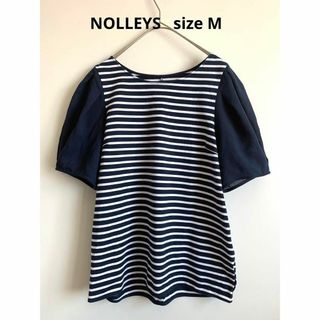 ノーリーズ(NOLLEY'S)のノーリーズ NOLLEYS ボーダーカットソー しっかり生地(Tシャツ(半袖/袖なし))