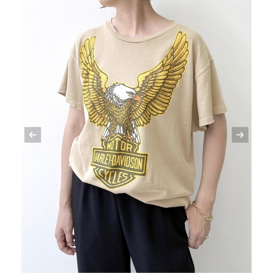 L'Appartement DEUXIEME CLASSE(アパルトモンドゥーズィエムクラス)のHARLEY DAVIDSON Eagle Tee メンズのトップス(Tシャツ/カットソー(半袖/袖なし))の商品写真