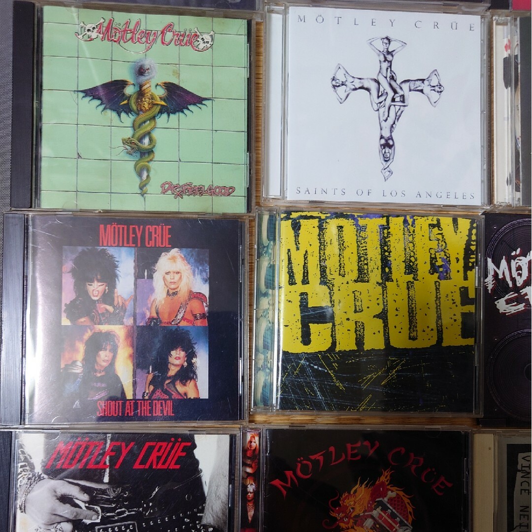 モトリークルー　ヴィンス・ニール　CD21枚セット　Mötley Crüe エンタメ/ホビーのCD(ポップス/ロック(洋楽))の商品写真