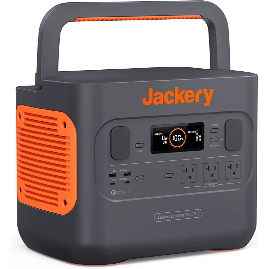 【未開封未使用新品】Jackery ポータブル電源 2000 PRO