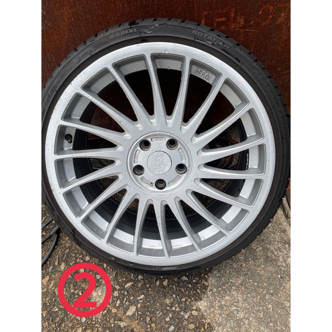 希少ホイール 3SDM 0.04 R19-8.5J-et42 pcd112 大人気再入荷 自動車