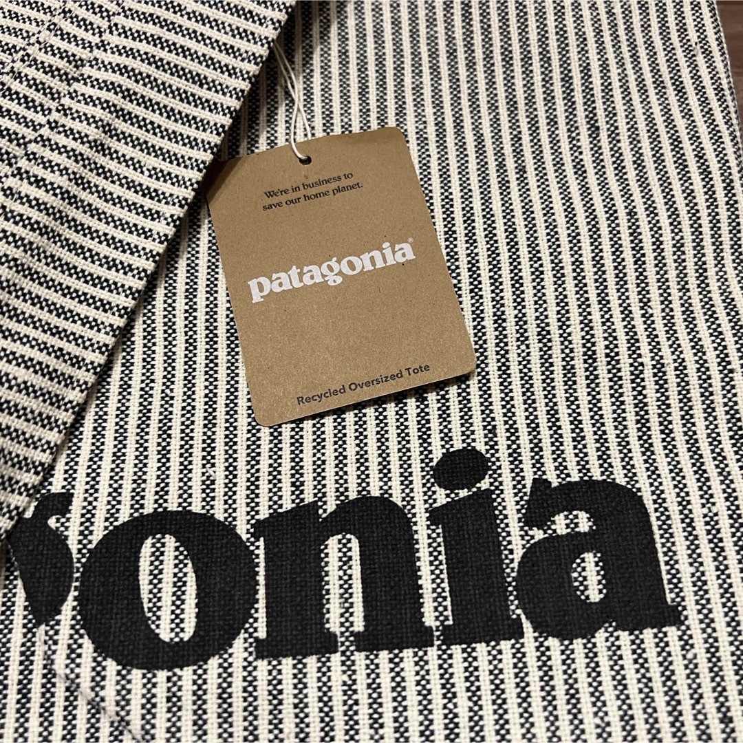 patagonia(パタゴニア)の◆完売・希少◆パタゴニア リサイクルオーバーサイズトート フィッツロイアイコン レディースのバッグ(トートバッグ)の商品写真