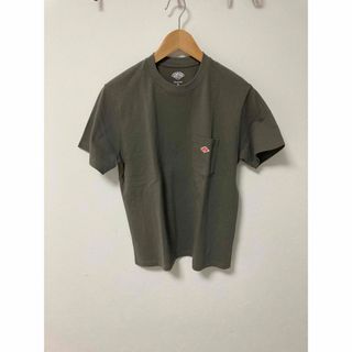 ダントン(DANTON)のカーキのTシャツ(Tシャツ(半袖/袖なし))