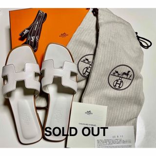 エルメス(Hermes)のSOLD OUT★美品★ HERMES エルメス オラン サンダル (サンダル)