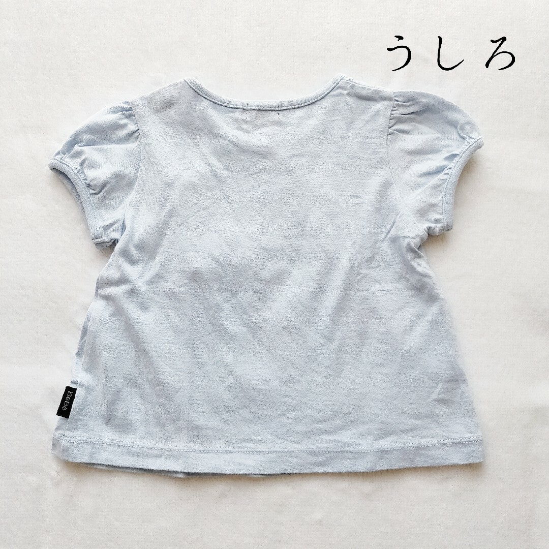 PETIT BATEAU(プチバトー)の美品◆プチバトー、ベベ 他◆女の子 半袖 トップス 80 セット◆Tシャツ キッズ/ベビー/マタニティのベビー服(~85cm)(Ｔシャツ)の商品写真