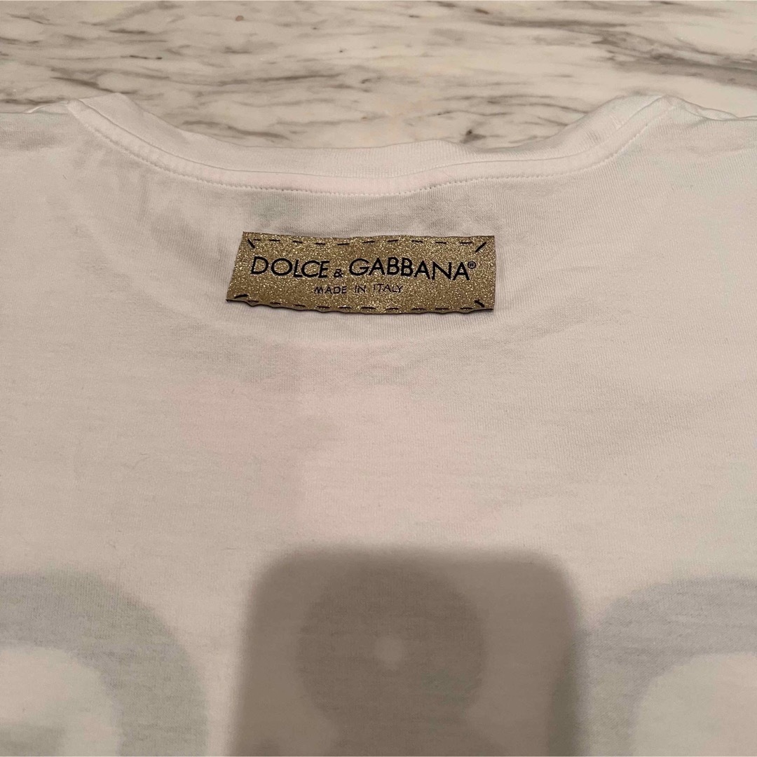 ドルガバ トップス Tシャツ ホワイト ハート | angeloawards.com