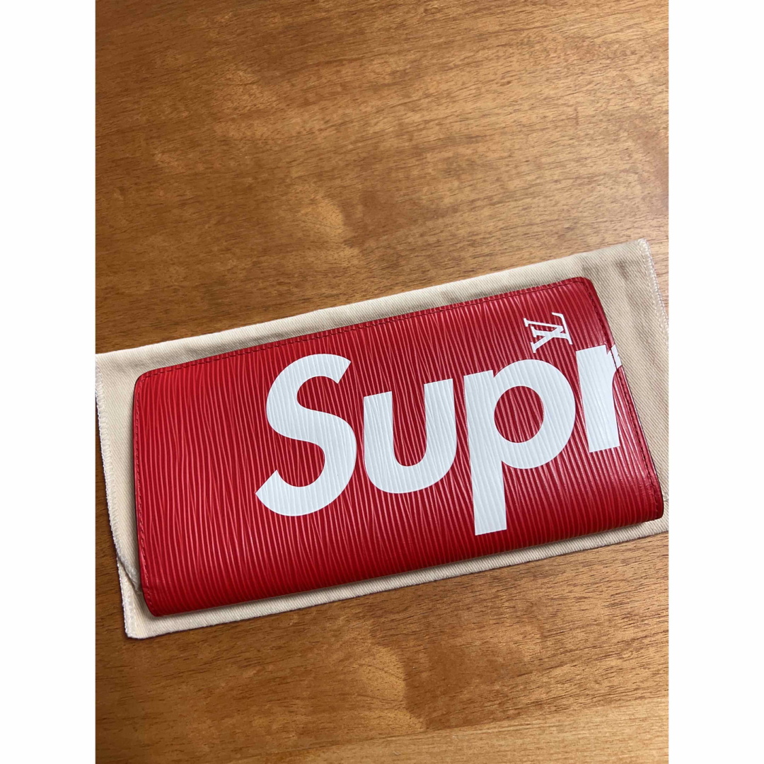 supreme louis vuitton 長財布