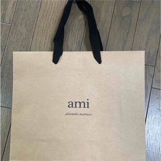 ami - ami paris ショッパー 紙袋 美品の通販 by りん's shop|アミ