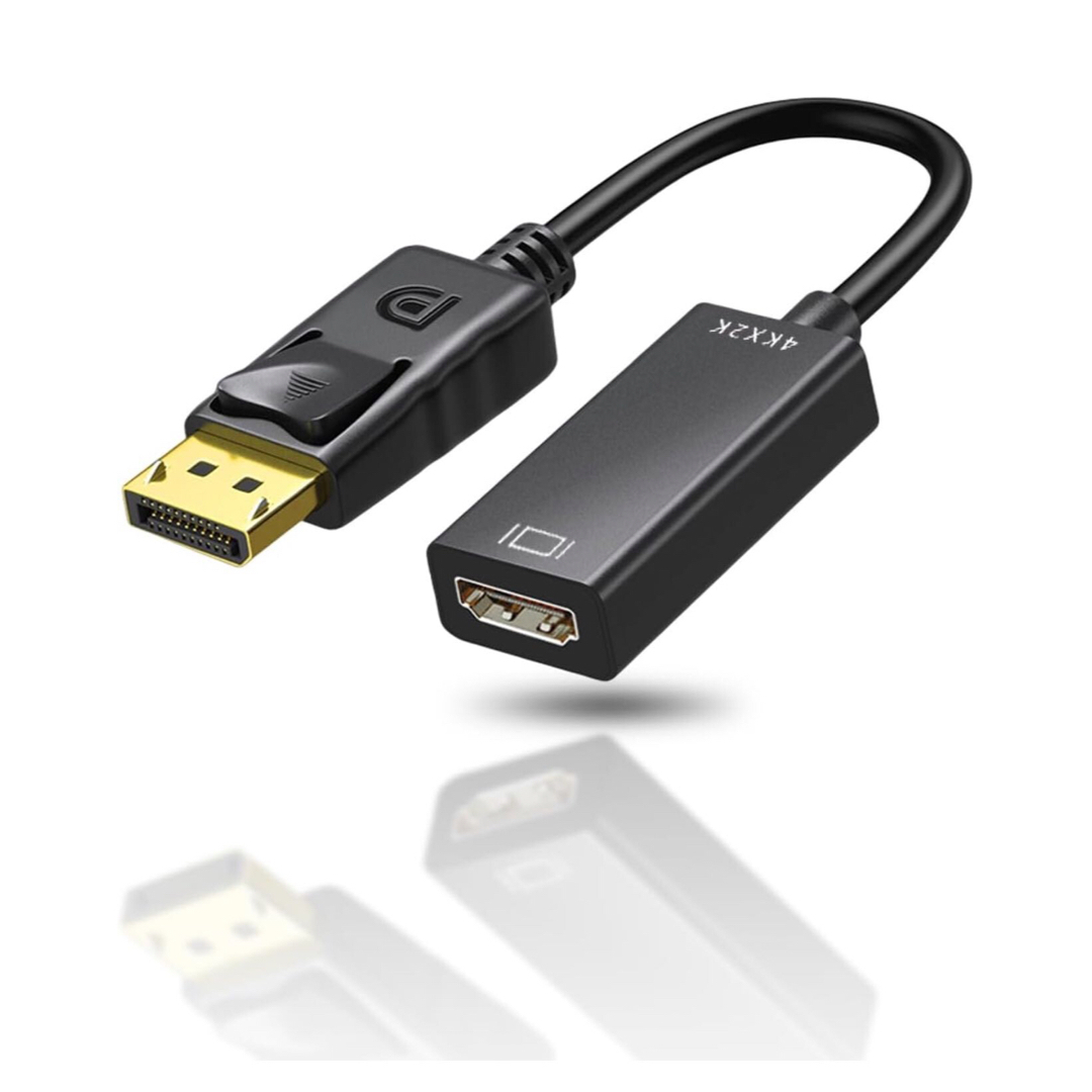 Displayport HDMI 変換コネクタ 4K@30hz スマホ/家電/カメラのPC/タブレット(PC周辺機器)の商品写真