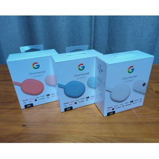 グーグル(Google)の【3色セット】Chromecast with Google TV 4K(その他)