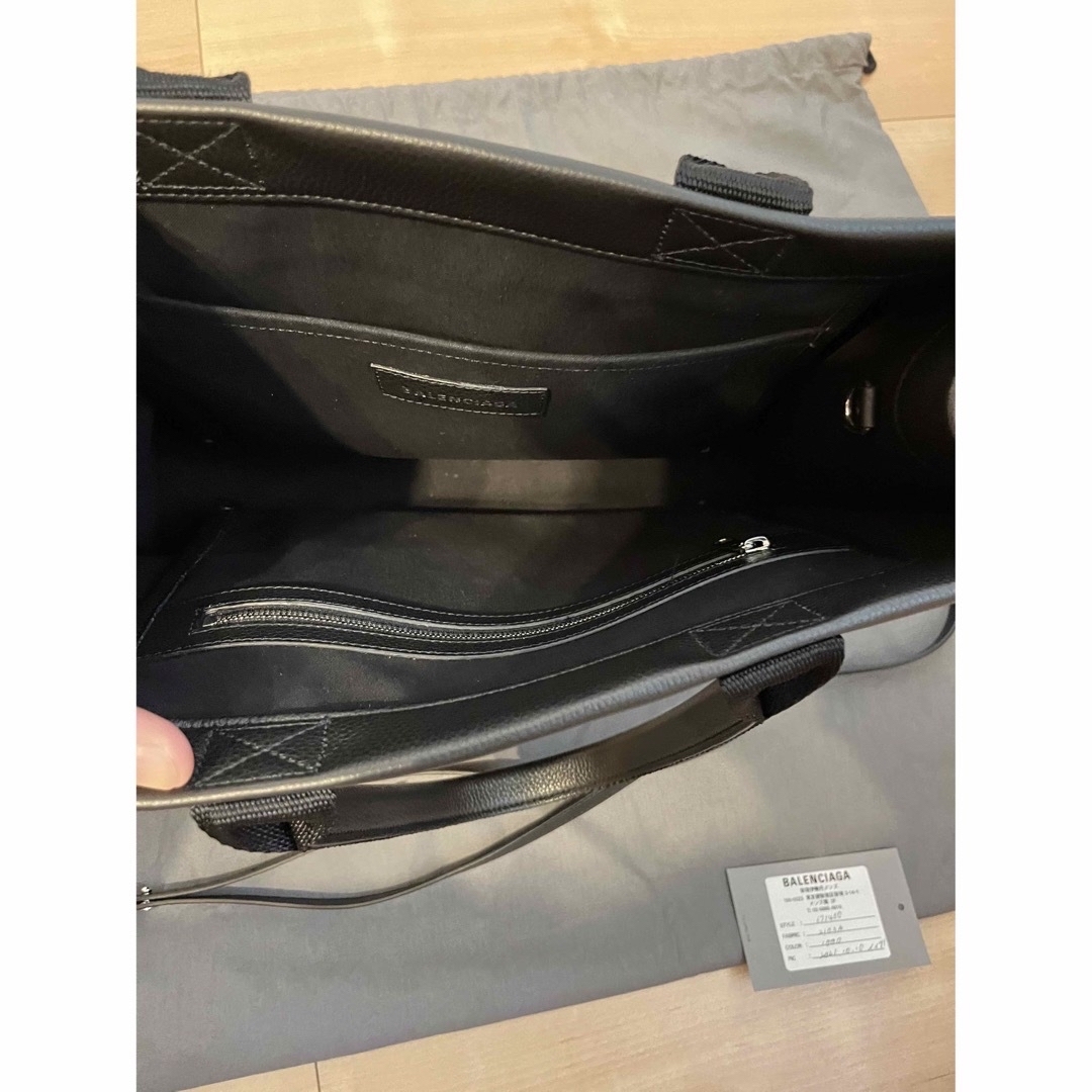 Balenciaga(バレンシアガ)の【専用】BALENCIAGA オールレザートートバッグ（黒）2wayバッグ レディースのバッグ(トートバッグ)の商品写真