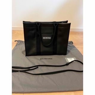 バレンシアガ(Balenciaga)の【専用】BALENCIAGA オールレザートートバッグ（黒）2wayバッグ(トートバッグ)