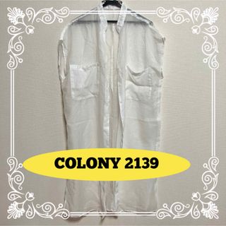 COLONY 2139 シアーシャツ　半袖　ロング(シャツ/ブラウス(半袖/袖なし))