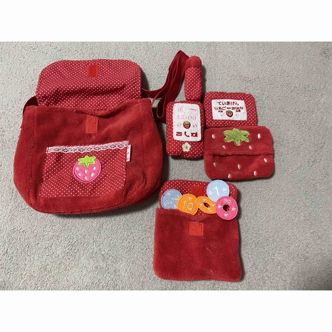 おままごと カバンセット キッズ/ベビー/マタニティのおもちゃ(知育玩具)の商品写真
