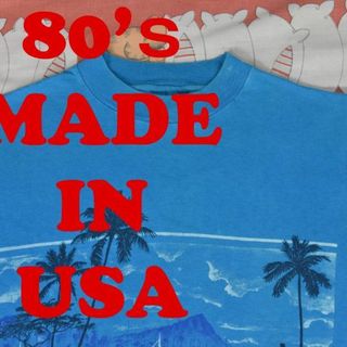 ヘインズ(Hanes)のヘインズ 80’ｓ Ｔシャツ 12660ｃ USA製 綿100％ 染込みプリント(Tシャツ/カットソー(半袖/袖なし))