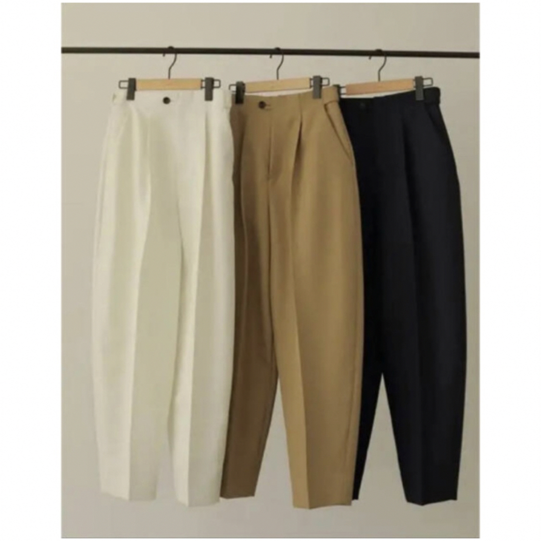 louren ローレン　satin highwaist pants