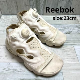 リーボック(Reebok)のリーボック Reebok サンダル インスタポンプヒューリー ホワイト 23 白(サンダル)