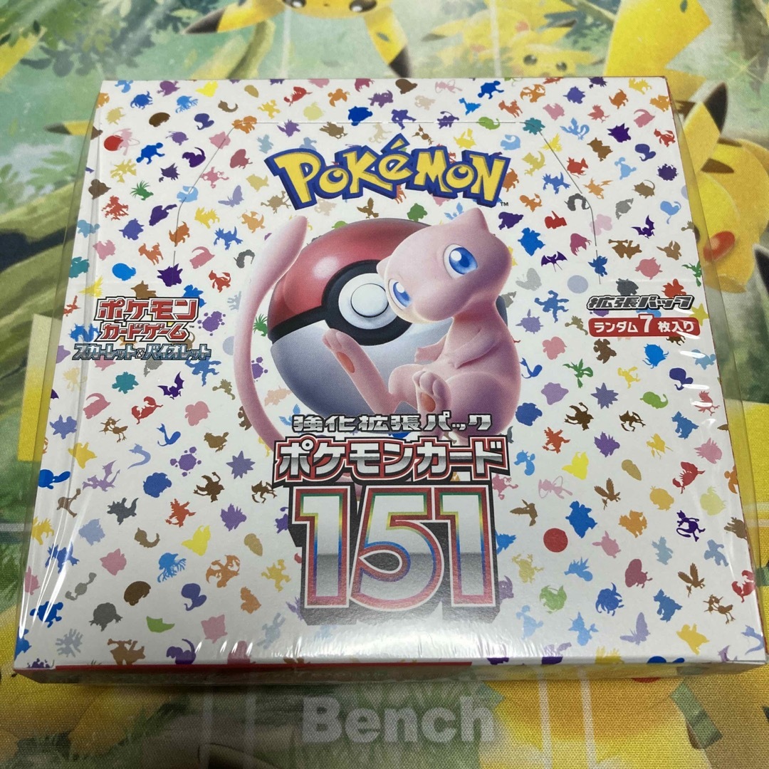 ポケカ　ポケモンカード151 BOX シュリンク付き　未開封